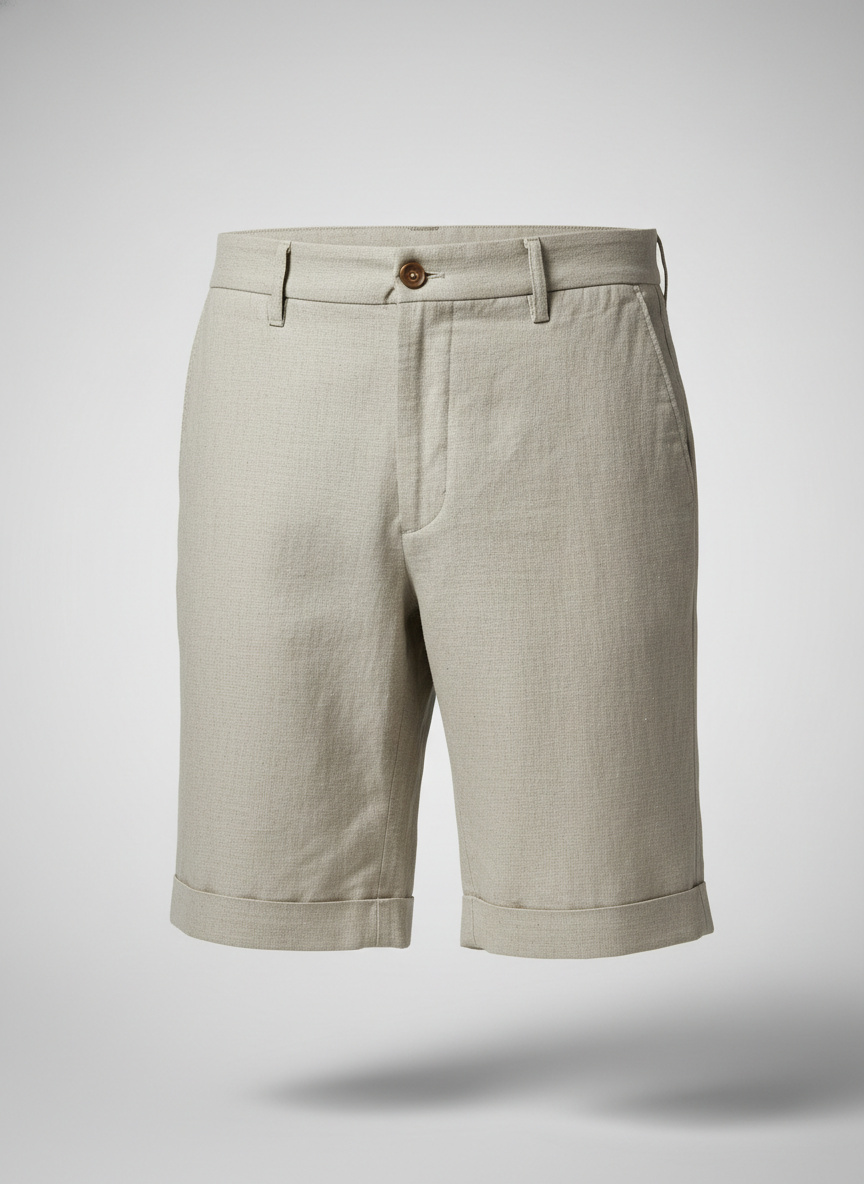 Riviera Tailored Linen Shorts